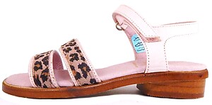 B-7170 - Pink Leopard Sandals - Euro 28 Size 10.5