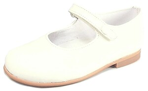P-2550 - Ivory Button Mary Janes