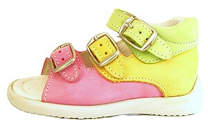 FARO 0J0133 - Pink Buckle Sandal - Euro 20 Size 4.5