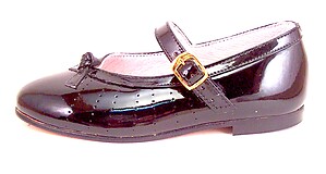 2608 - Black Patent Mary Janes - Euro 22 Size 6.5