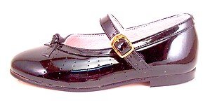 2608 - Black Patent Mary Janes