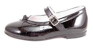 2608 - Black Patent Mary Janes - Euro 22 Size 6.5