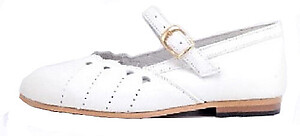2614 - White Dress Mary Janes