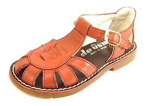 3468 - Tan Fisherman Sandals - Euro 17 Size 2