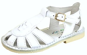 3468 - White Fisherman Sandals
