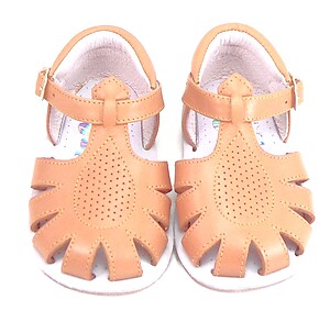440 - Tan Leather Fisherman Sandals