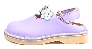 FARO 5N1112 - Lavender Flower Clogs - Euro 25 Size 8