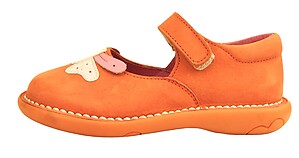 5U0411 - Orange Butterfly Shoes - Euro 24 Size 7