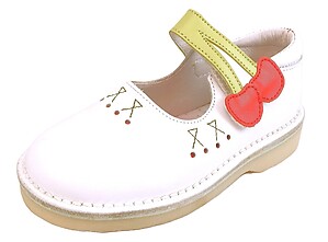 5U0811 - Cherry Mary Janes - Euro 24 Size 7