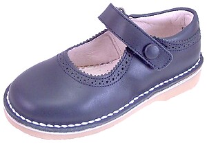 5Z8611 - Navy Blue School Shoes - Euro 24 Size 7