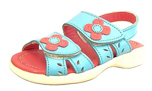 6J0110 - Turquoise Sandals - Euro 25 Size 8