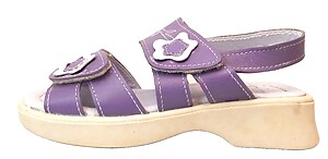 FARO 6J0110 - Purple Flower Sandals - Euro 25 Size 8