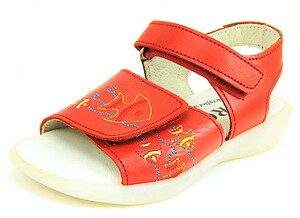 FARO 6S4486 - Red Fish Sandals - Euro 24 Size 7