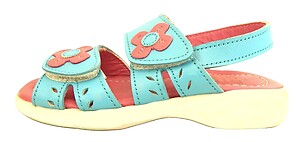 6J0110 - Turquoise Sandals - Euro 25 Size 8