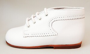 8000-P - White Dress Baby Boots