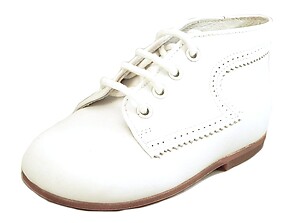 8000-P - White Dress Baby Boots