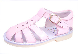 8064 - Pink Heart Fisherman Sandals