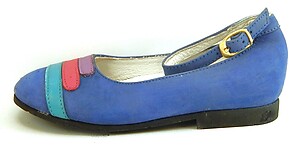 A-1020 - Blue Ankle Straps - Euro 23 Size 6.5