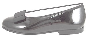 A-1182 - Black Patent Ballet Flats