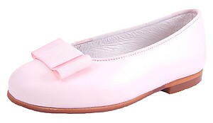 A-1182 - Pink Bow Ballet Flats
