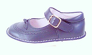A-1244 -Navy Blue Mary Janes