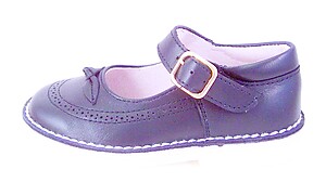 A-1244 -Navy Blue Mary Janes