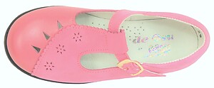 A-1263 Fuchsia T-Straps
