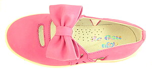 A-1273 - Fuchsia Bow Mary Janes