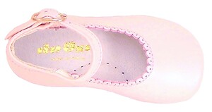 A-302 K - Pink Dress Ankle Straps