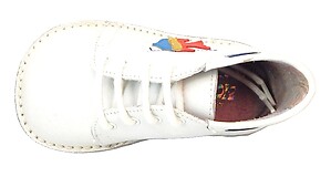 A-431 - White Angel Fish Boots - Euro 19 Size 4