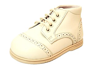 A-432 - Classic Ivory Dress Boots