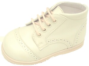 A-432 - Classic Ivory Dress Boots