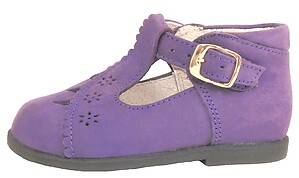 A-521 - Purple High Top 1st Walkers