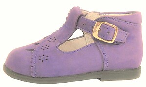 A-521 - Purple High Top 1st Walkers