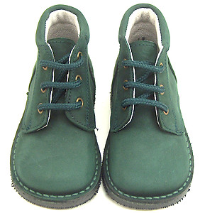 A-534 - Forest Green Boots - EU 19 Size 4