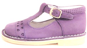 A-606 - Purple Nubuck High Tops -Euro 21 Size 5