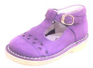 A-606 - Purple Nubuck High Tops -Euro 21 Size 5