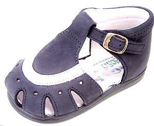 A-7063 - Navy High Top Sandals