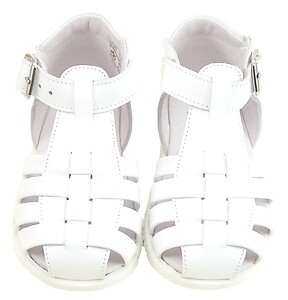 B-100 - White High Top Sandals