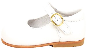 B-111 - White Pearl Dress Mary Janes