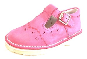 B-126 - Fuchsia T-Straps - Euro 22 Size 6