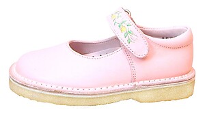 B-155 - Pink Flower Mary Janes - Euro 23 Size 6.5