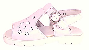 B-169 - Pink Leather Sandals