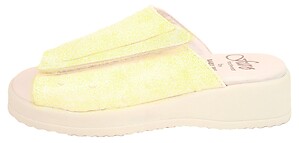 FARO B-232 - Lemon Faux-Ostrich Patent Slides