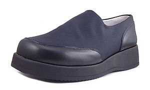 FARO B-3002 - Navy Microfiber Slip-ons