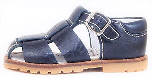 FARO B-377 - Boys Navy Fisherman Sandals