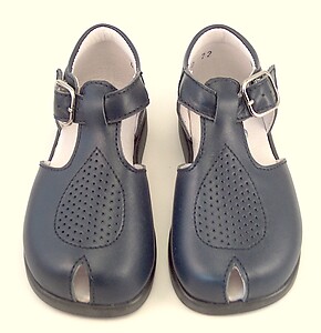 B-440 C - Navy Blue Shoe-Sandals