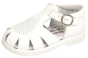 B-440 - Toddlers' White Fisherman Sandals