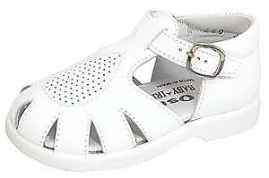 B-440 - White Fisherman Sandals