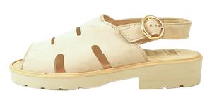 B-472 - Linen Nubuck Sandals